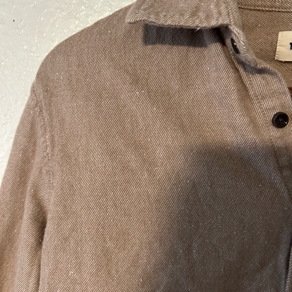 Taylor Stitch Casual Brown Button-Down Shirt SZ 38 Cotton Minimal Lumberjack - Picture 2 of 11